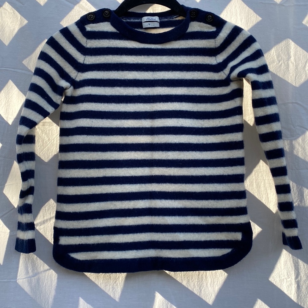 Wallace Merino Wool Striped Sweater